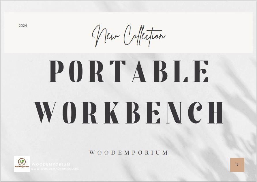 17.1 Portable foldable workbench with / MDF / Birch Ply / Marine Ply /BD UJK holes