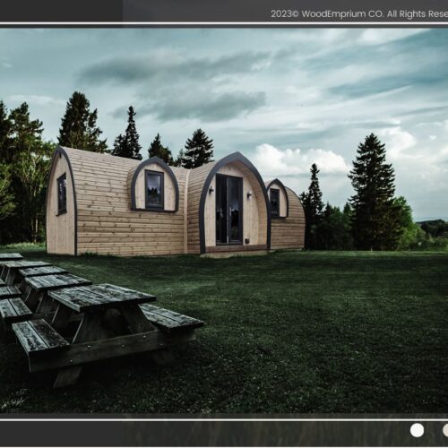 Glamping Pods cottage browser