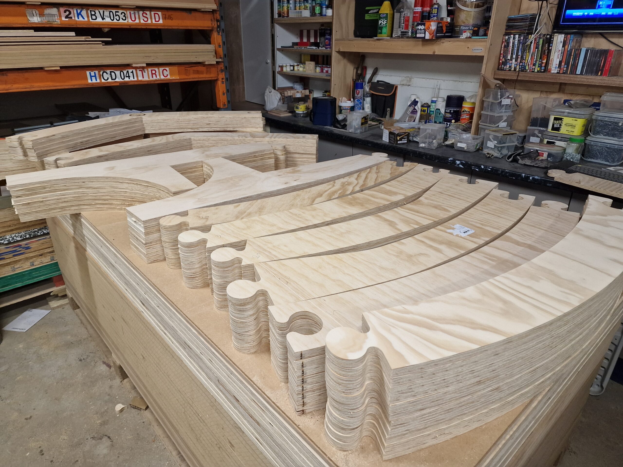 20240901_105420 garden, lounge set, plywood, impregnated wood, rainproof, protection, party, birthday