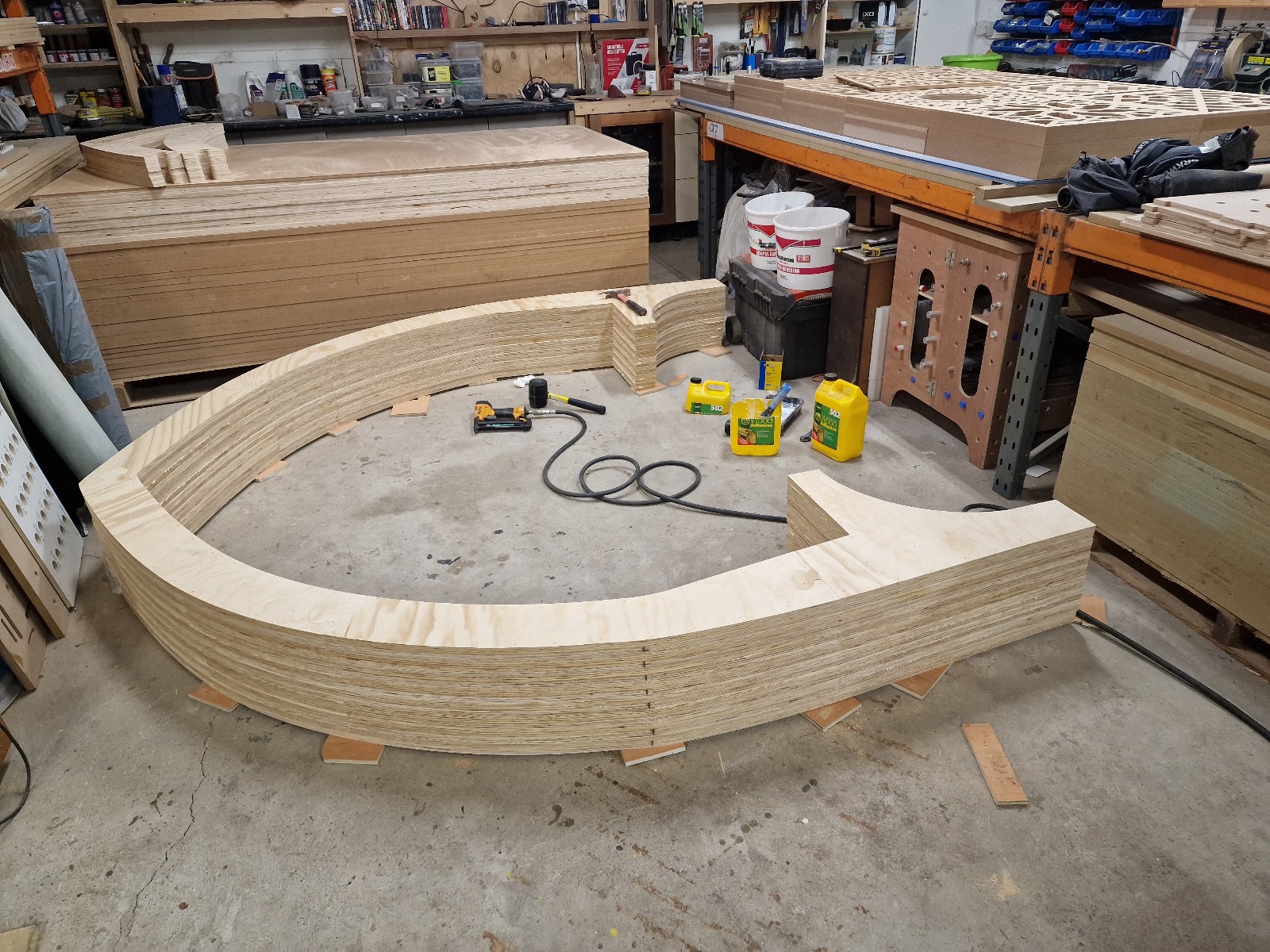 Zdjęcie WhatsApp 2024-11-17 o 09.39.05_30613cdb garden, lounge set, plywood, impregnated wood, rainproof, protection, party, birthday